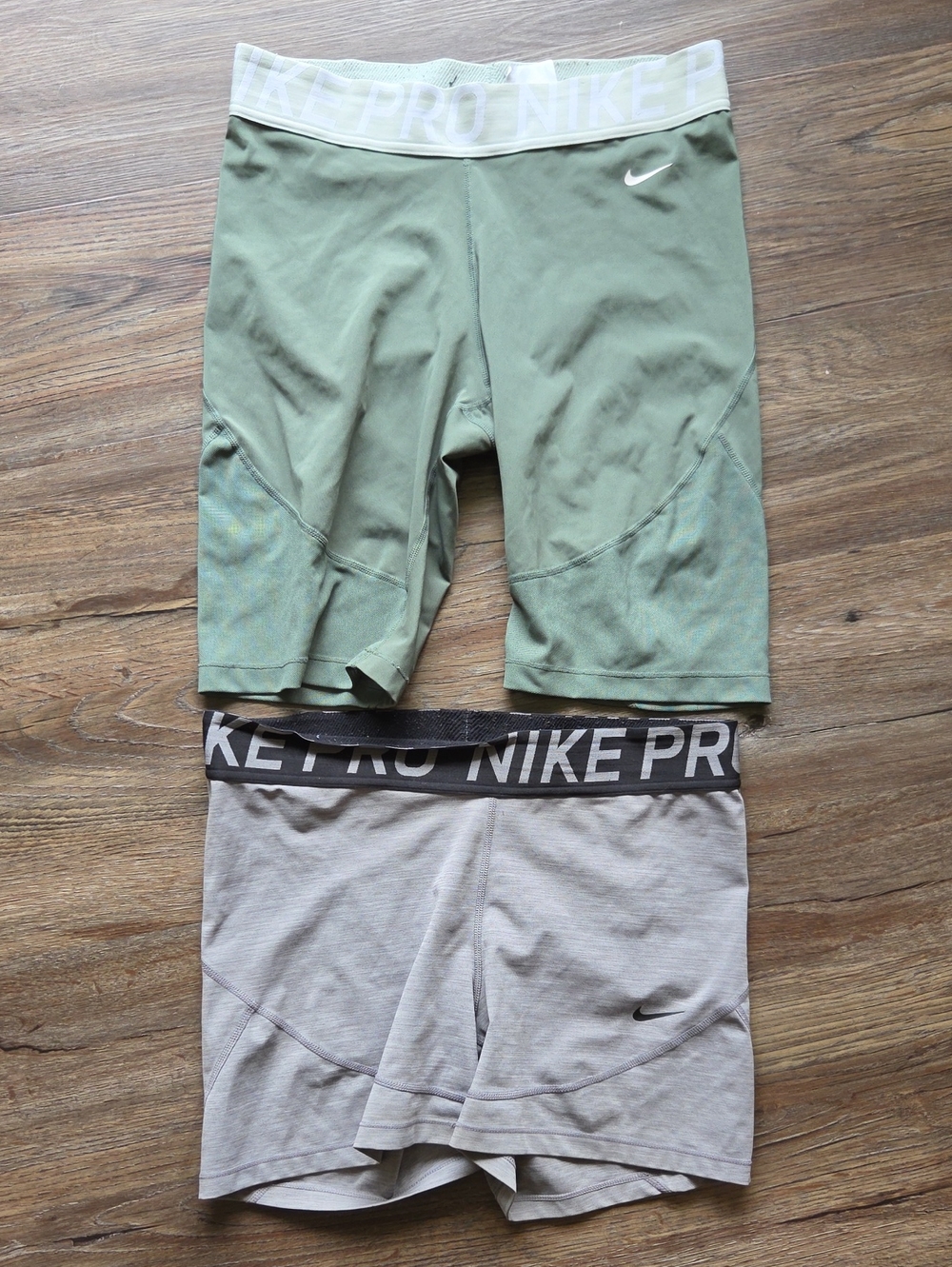 Nike Pro Green And Gray Short Lot Size Xl